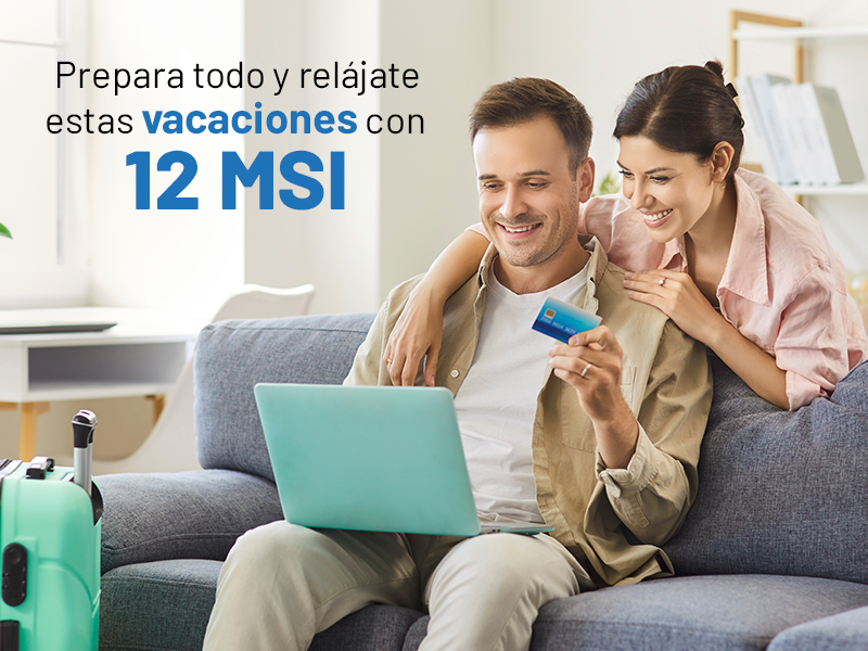 Sam's Club 12 MSI para vacaciones