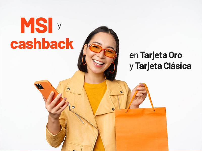 Valladolid MSI y cashback en Tarjeta Oro y Tarjeta Clásica
